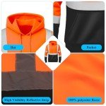 High Visibility Reflective Hoodie for Outdoor Safety