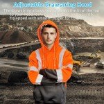 High Visibility Reflective Hoodie for Outdoor Safety