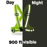 Hi-Vis Reflective Safety Vests - 2 Pack