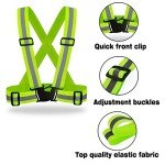 Hi-Vis Reflective Safety Vests - 2 Pack