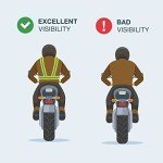 Hi-Vis Reflective Safety Vests - 2 Pack