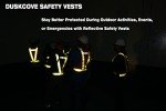 Hi-Vis Reflective Safety Vests - 2 Pack