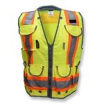 Radians SV55 Heavy Duty Two-Tone Safety Vest, Green