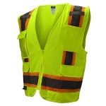 Radians SV6 Class 2 Mesh Safety Vest, Green