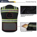 Hi-Vis Reflective Safety Vest for Men & Women