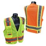 Radians SV6 Class 2 Mesh Safety Vest, Green