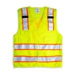 High Visibility 5-Point Safety Vest, Medium