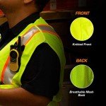High Visibility 5-Point Safety Vest, Medium