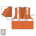 Ergodyne Class 2 Mesh Safety Vests 3-Pack