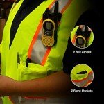 High Visibility 5-Point Safety Vest, Medium