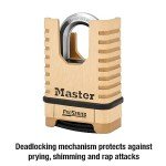 ProSeries Brass Padlock with Custom Combination Lock