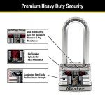 Heavy Duty Outdoor Padlock - 2 Pack Keyed-Alike