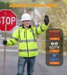 Heated Safety Jacket for Men with Battery Pack