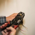 Klein Tools Ratcheting Wire Crimper for 10-22 AWG
