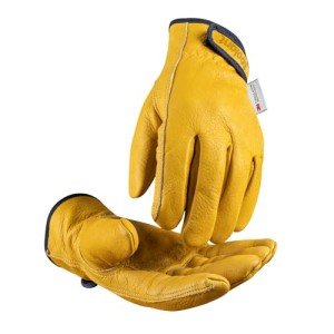 Winter Leather Work Gloves with Thinsulate Lining