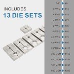 Hydraulic Cable Lug Crimper Tool Kit with Dies