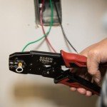 Klein Tools Ratcheting Wire Crimper for 10-22 AWG