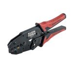 Klein Tools Ratcheting Wire Crimper for 10-22 AWG