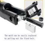 Hydraulic Cable Lug Crimper Tool Kit with Dies