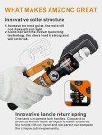 Hydraulic Wire Rope Crimping Tool Kit with Dies
