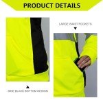 Women’s High Visibility Reflective Safety Hoodie with Hat