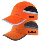 Lightweight Reflective Safety Bump Cap - Blaze Orange