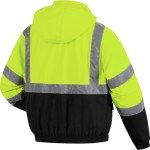 High-Visibility Waterproof Rain Jacket for Men