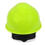 Hi-Vis Green Hard Hat with 4-Point Suspension