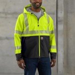 Carhartt Men's High-Visibility Storm Defender Jacket - Lime