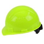 Hi-Vis Green Hard Hat with 4-Point Suspension