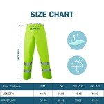 High Visibility Rain Suit with Hood - Lime 2XL/3XL