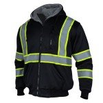 High Visibility Fleece Safety Hoodie for Men