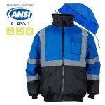 Men's High Visibility Reflective Safety Jacket