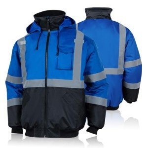 High Visibility Waterproof Safety Jacket for Men