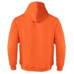 High Visibility Fleece Hoodie for Men - Orange