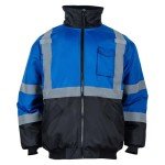 High Visibility Waterproof Safety Jacket for Men
