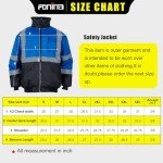 High Visibility Waterproof Safety Jacket for Men