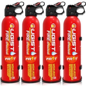 Ougist 620ml Fire Extinguishers - 4 Pack