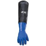 Heavy-Duty PVC Elbow Length Protective Gloves