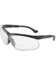 Honeywell Uvex Black Safety Glasses with Clear Lens
