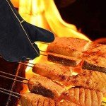 Heat Resistant Long Sleeve BBQ and Grill Gloves