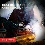 YESWELDER Heat-Resistant Leather Welding Gloves