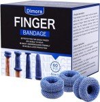 Dimora 60Pcs Breathable Finger Protectors - Blue