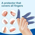 Dimora 60Pcs Breathable Finger Protectors - Blue