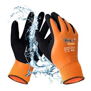 Brigic Waterproof Winter Work Gloves for Men