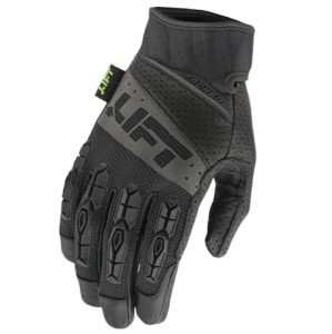 Anti-Vibe Genuine Leather Tacker Gloves - Black