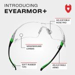 NoCry Anti-Fog Safety Glasses with UV Protection