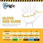 Brigic Waterproof Winter Work Gloves for Men
