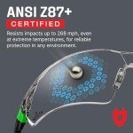 NoCry Anti-Fog Safety Glasses with UV Protection