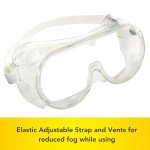 20-Pack Anti-Fog Safety Goggles for Outdoors